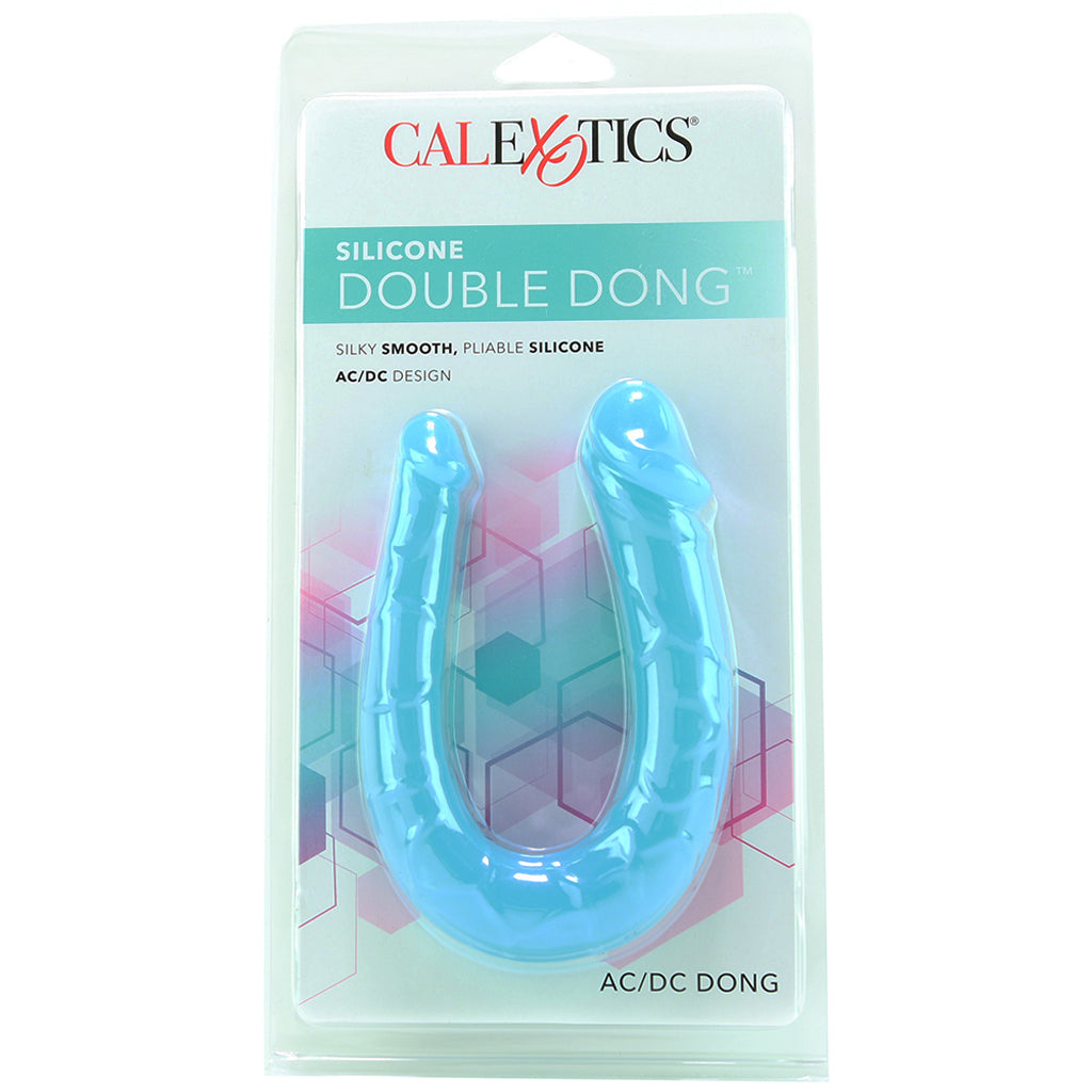 Silicone AC/DC Double Dildo in Teal - Tophatter's Adult Products Dildo Sex Toys > Double Ended Dildos - Tophatter Daily Deals