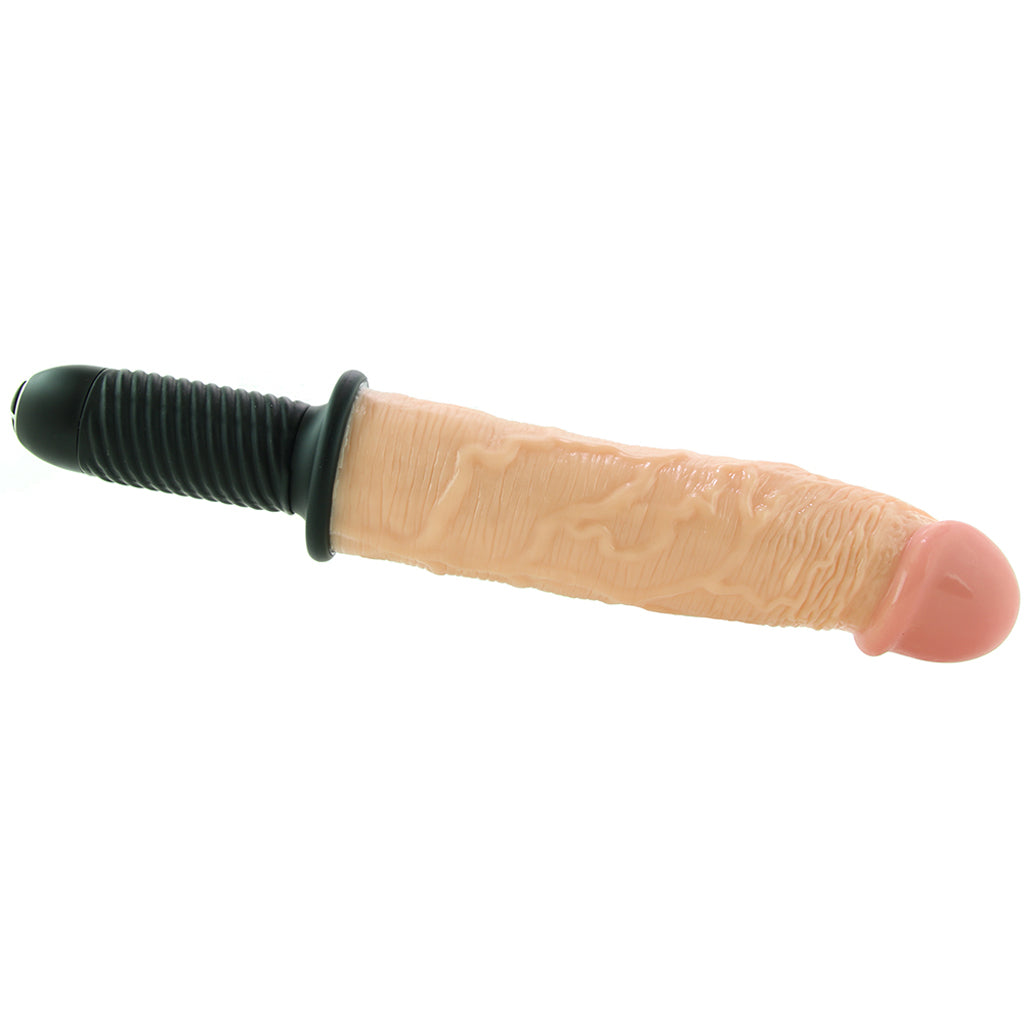 Onslaught XXL Giant Dildo Thruster in Flesh - Tophatter's Vibrator Deals Online Dildo Sex Toys > Large Dildos - Tophatter Daily Deals