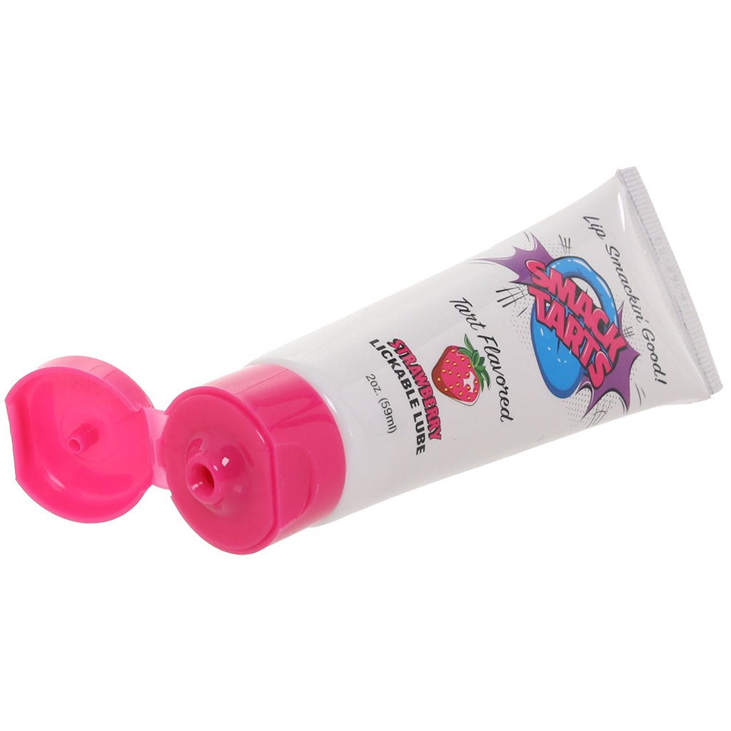 Smack Tarts Flavoured Lube 2oz/59ml in Strawberry Lubes and Lotions > Flavored Sex Lubes - Tophatter Daily Deals