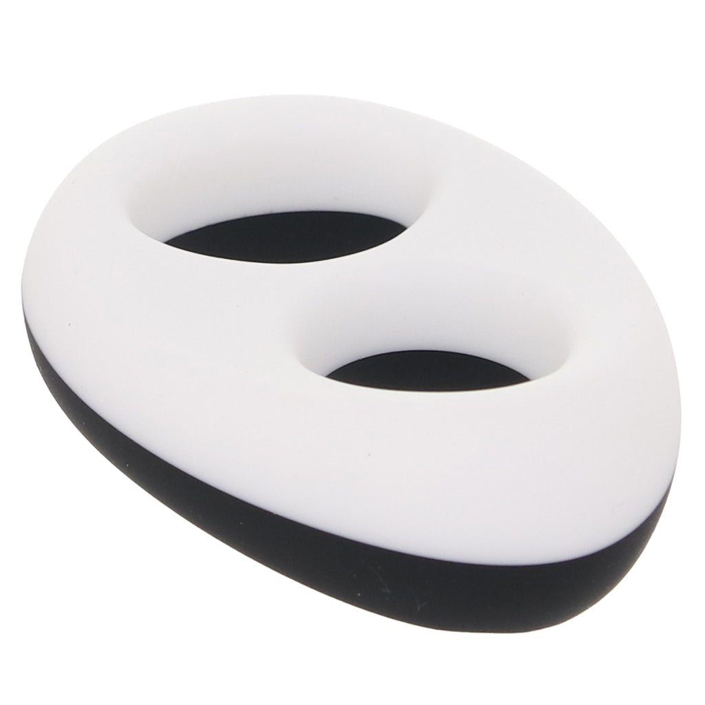 Rock Solid The Code C-Ring and Bandana Set in White Cock Rings - Tophatter Daily Deals