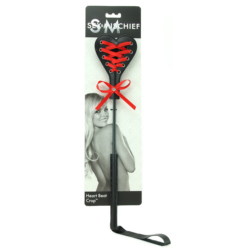 Heart Beat Crop - Tophatter's Adult Products Bondage and Fetish > Whips and Crops - Tophatter Daily Deals