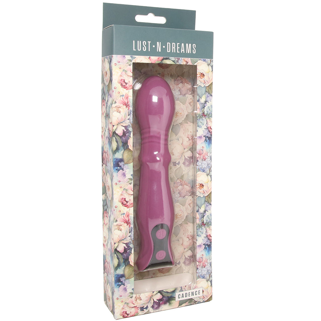Lust-n-Dreams Cadence Thrusting Vibe Vibrators > G-Spot Vibrators - Tophatter Daily Deals