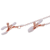 S&M Peaches 'n CreaMe Collar with Nipple Clamps Bondage and Fetish > Nipple Stimulators & Clamps - Tophatter Daily Deals