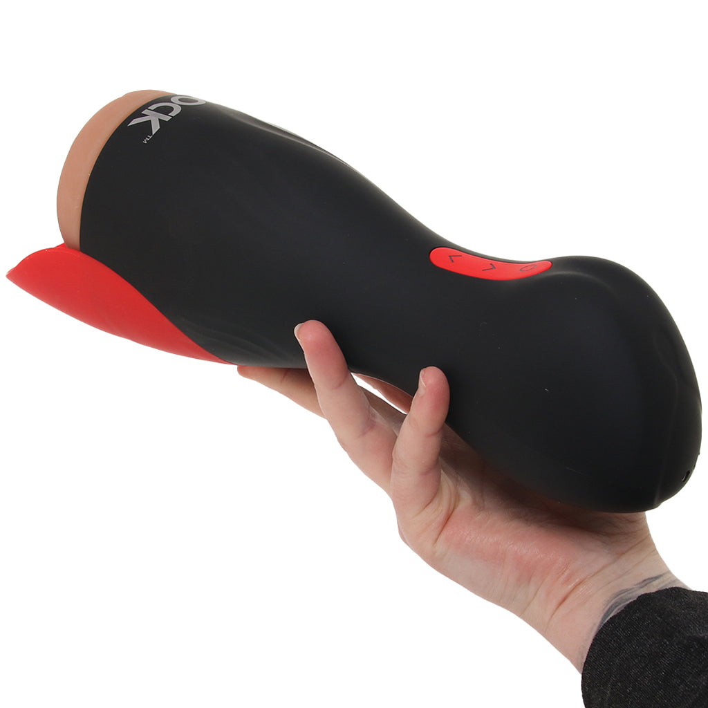 Jock Sucking & Vibrating Pussy Masturbator Male Masturbators > Pocket Strokers - Tophatter Daily Deals