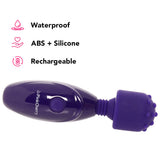 PinkCherry Baby Nubby Rechargeable Mini Wand Vibrators > Clitoral Stimulators - Tophatter Daily Deals