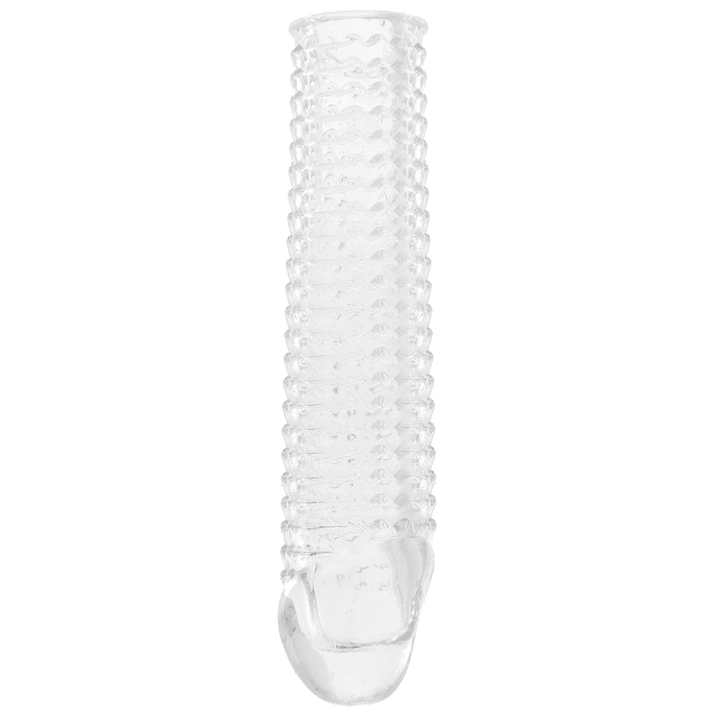 Blue Line 6.5 Inch Clear Textured Extension Sleeve Male Enhancement > Extenders and Sleeves - Tophatter Daily Deals