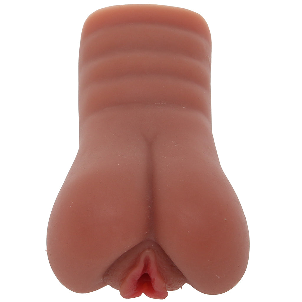 Stroke It Juicy Pussy Stroker in Brown Male Masturbators > Pocket Strokers - Tophatter Daily Deals