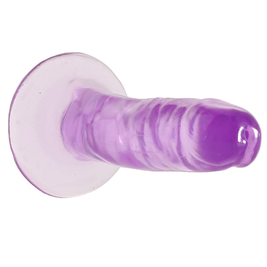 B Yours Plus Hard n’ Happy 5 Inch Jelly Dildo in Purple - Tophatter's Adult Products Dildo Sex Toys > Realistic Dildos - Tophatter Daily Deals