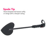 Leather Mini Spade Paddle in Black Bondage and Fetish > Whips and Crops - Tophatter Daily Deals