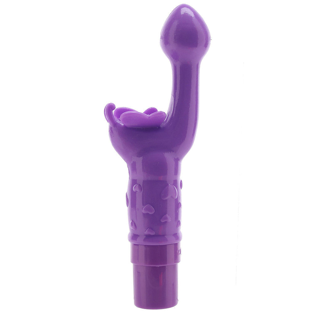 Rechargeable Butterfly Kiss Vibe in Purple Vibrators > G-Spot Vibrators - Tophatter Daily Deals