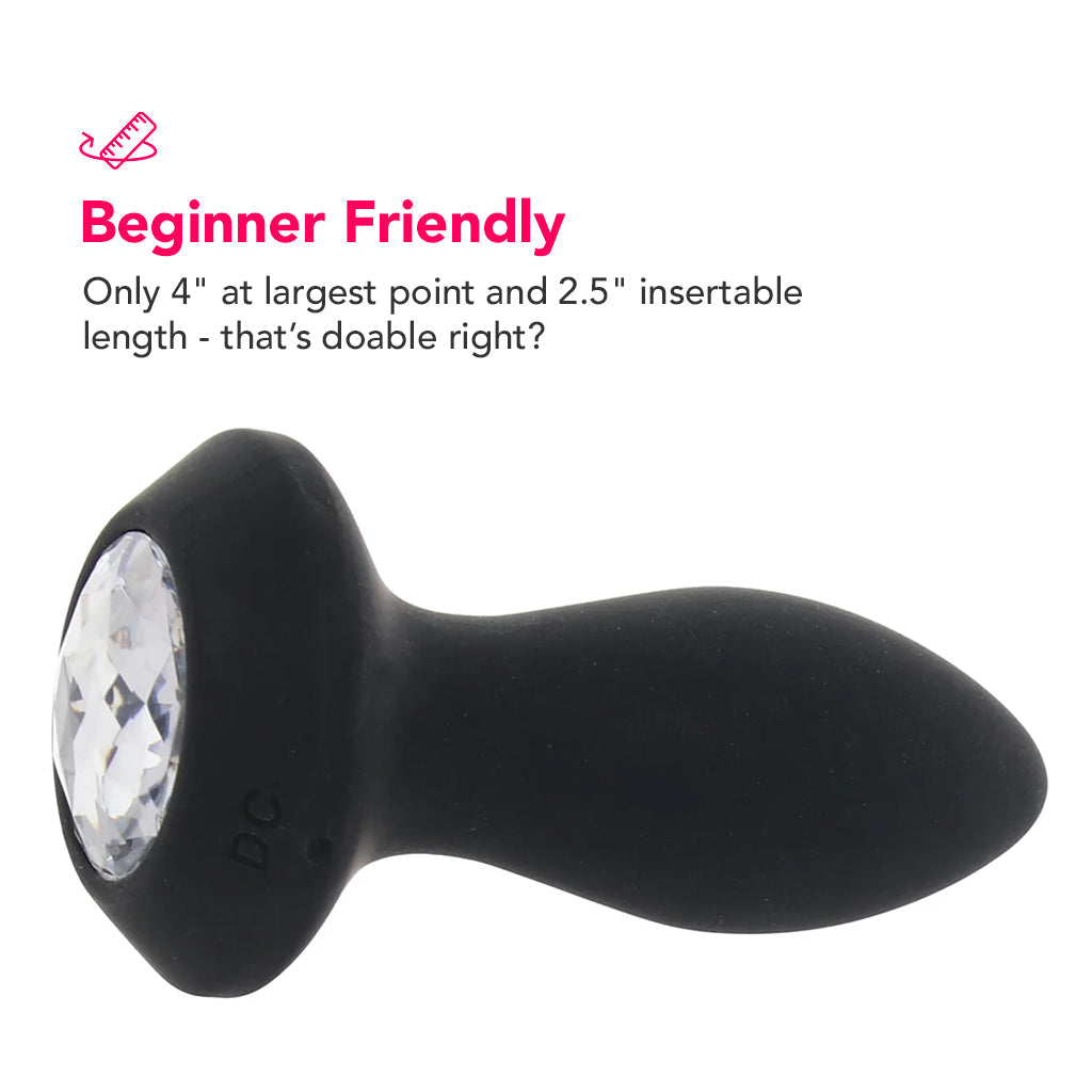 PinkCherry It's A Gem Vibrating Butt Plug Anal Sex Toys > Butt Plugs - Tophatter Daily Deals