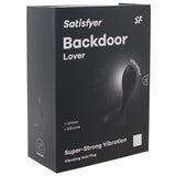 Satisfyer Backdoor Lover Plug Vibe in Black Anal Sex Toys > Butt Plugs - Tophatter Daily Deals