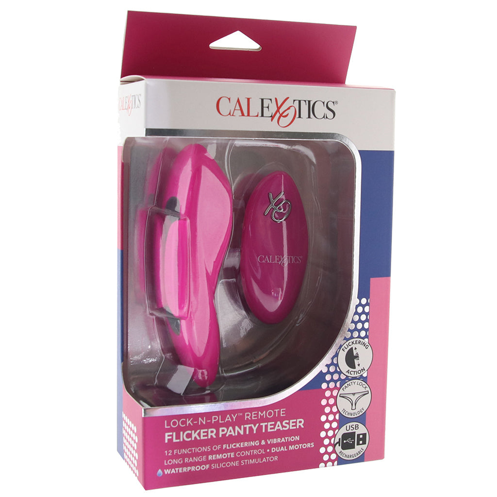 Lock-N-Play Remote Flicker Panty Teaser Vibe Vibrators > Wearable & Panty Vibrators - Tophatter Daily Deals