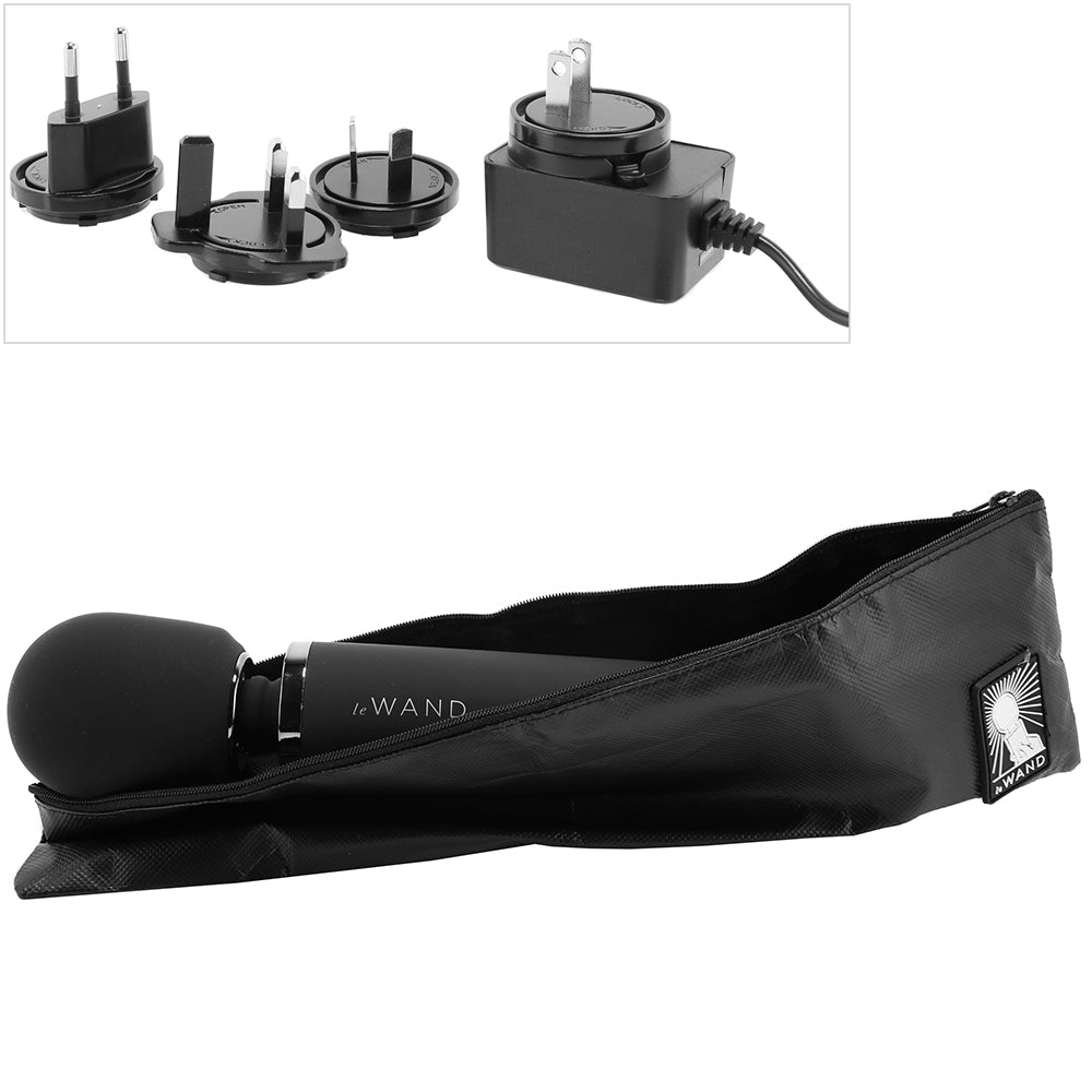 Le Wand Rechargeable Massager in Black Vibrators > Wands - Tophatter Daily Deals
