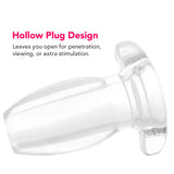 Peephole Clear Hollow Anal Plug Anal Sex Toys > Butt Plugs - Tophatter Daily Deals