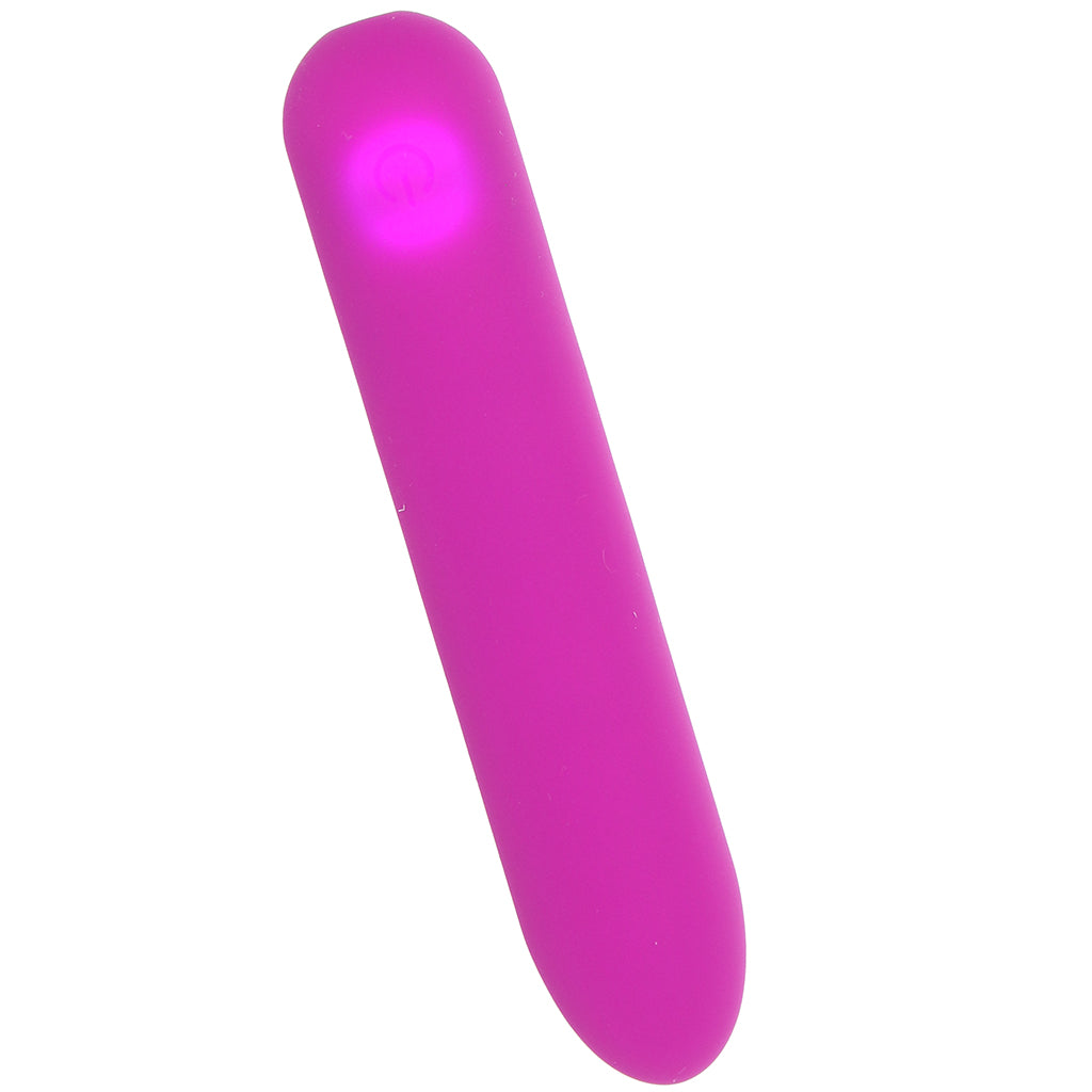 Bang! Flexible Tapered Silicone Bullet Vibe in Purple Vibrators > Bullet and Egg Vibrators - Tophatter Daily Deals