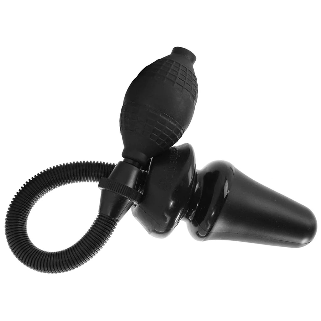 Anal Fantasy Inflatable Silicone Anal Plug in Black Anal Sex Toys > Butt Plugs - Tophatter Daily Deals