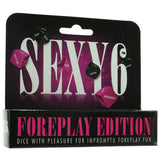 Sexy 6 Dice Foreplay Edition - Tophatter's Adult Products Sensual Love > Games - Tophatter Daily Deals