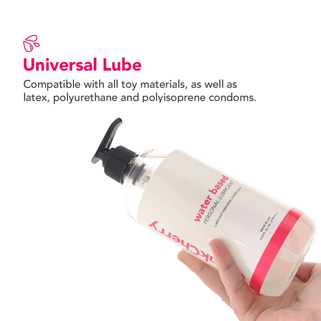 PinkCherry Water Based Lubricant in 16oz/475ml Lubes and Lotions > Water Based Sex Lubes - Tophatter Daily Deals