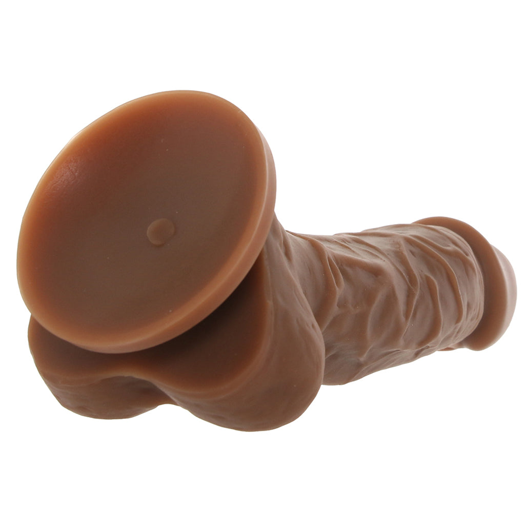 Colours Pleasures 5 Inch Silicone Dildo in Brown - Tophatter's Adult Products Dildo Sex Toys > Realistic Dildos - Tophatter Daily Deals