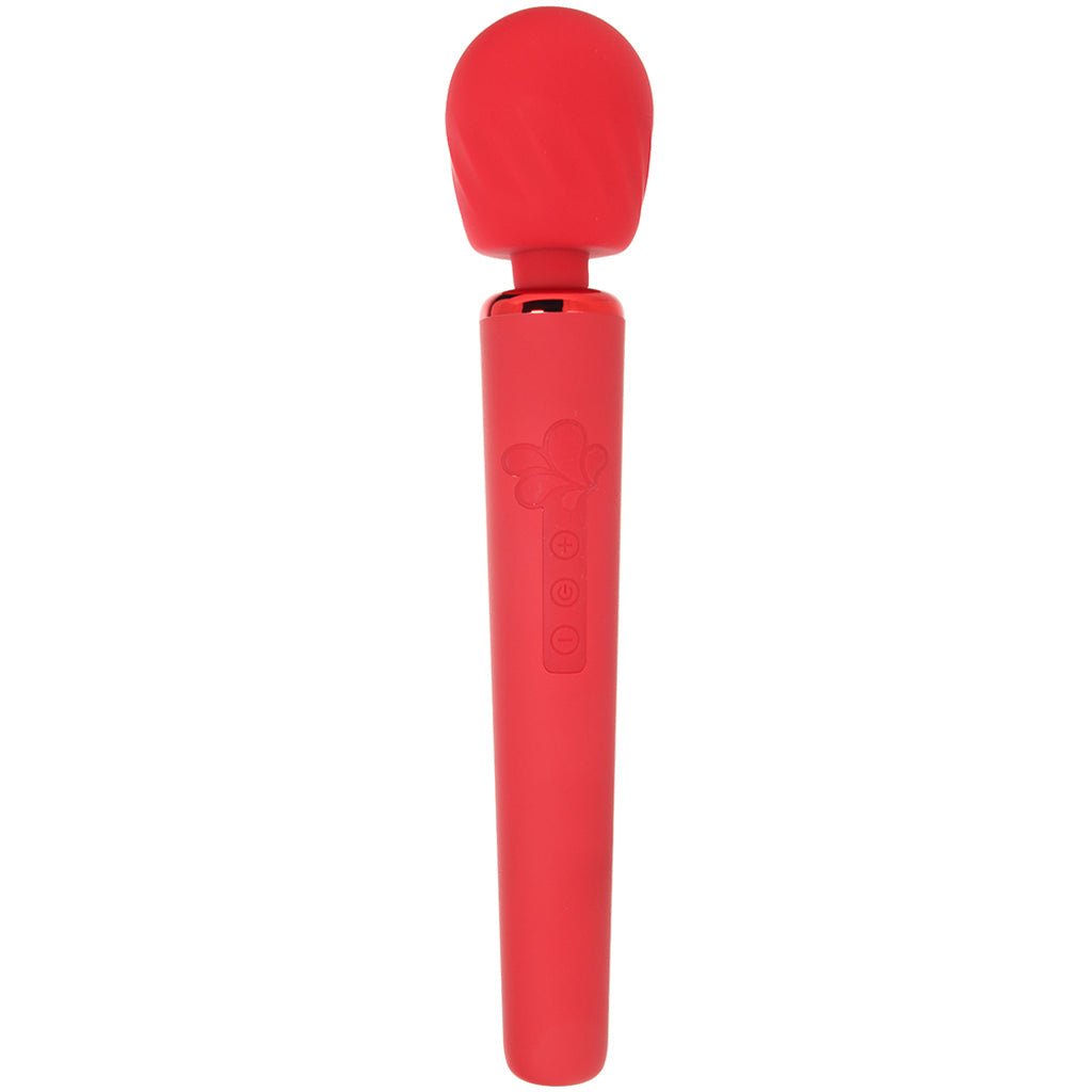 Nala Fierce Plug-In Rechargeable Wand in Red - Tophatter's Vibrator Deals Online Shop by Brand > Maia - Tophatter Daily Deals