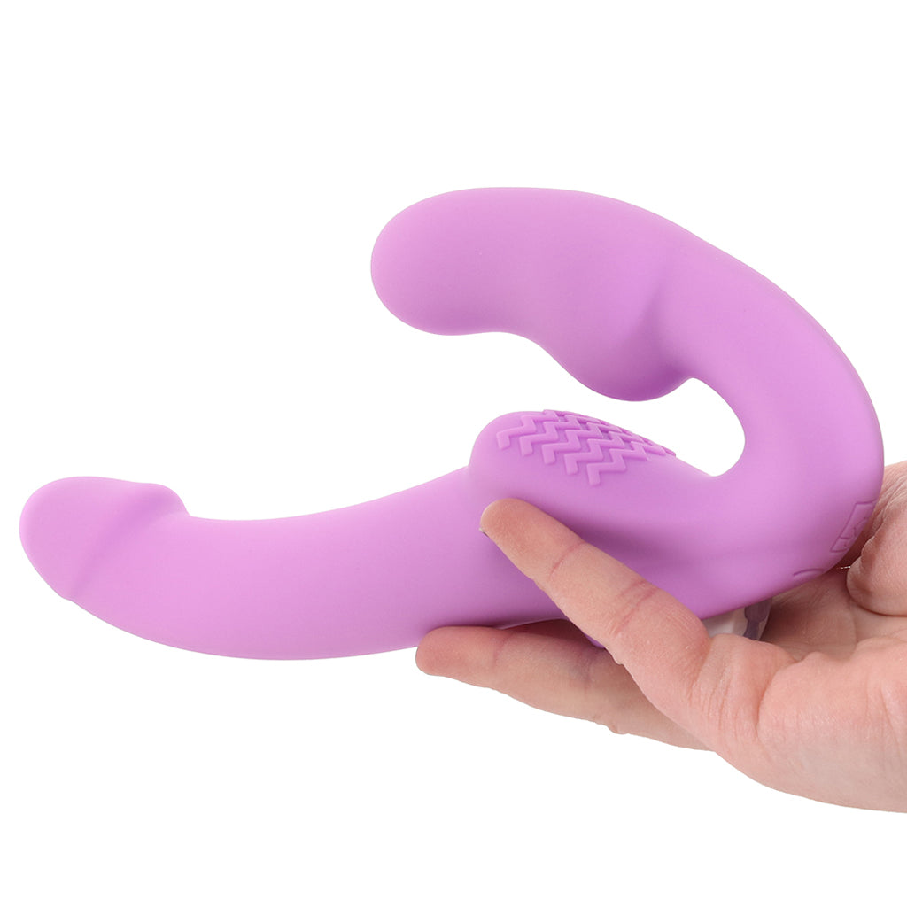 Candy Crush Remote Strapless Strap-On Vibe - Tophatter's Adult Sex Toys Online Vibrators > Strap-On & Wearable - Tophatter Daily Deals