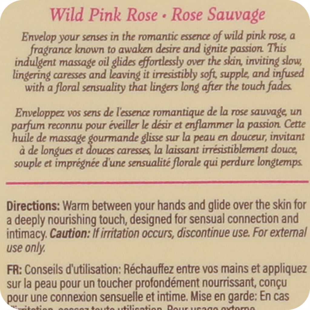 At Night Massage Oil 2oz/60ml in Wild Pink Rose Lubes and Lotions > Erotic Massage Oils - Tophatter Daily Deals