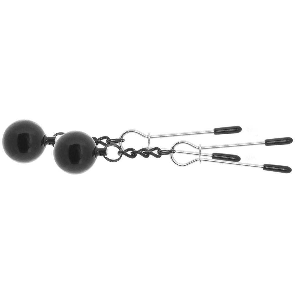 Nipple Grips Weighted Tweezer Nipple Clamps Bondage and Fetish > Nipple Stimulators & Clamps - Tophatter Daily Deals