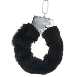 Black Furry Hand Cuffs Bondage and Fetish > Wrist and Ankle Cuffs - Tophatter Daily Deals