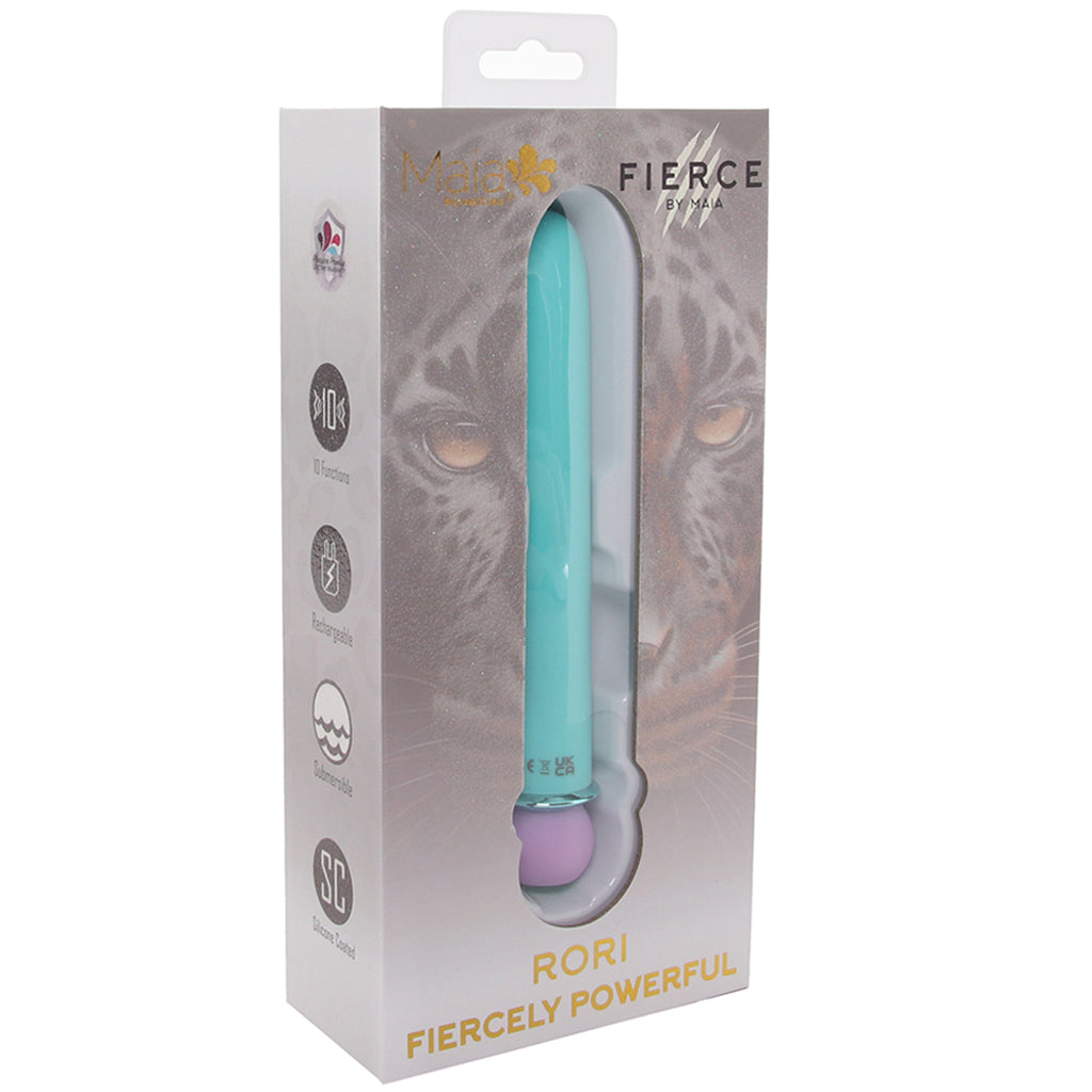 Rori Fiercely Powerful X-Long Bullet Vibe in Blue - Tophatter's Adult Sex Toys Online Vibrators > Bullet and Egg Vibrators - Tophatter Daily Deals