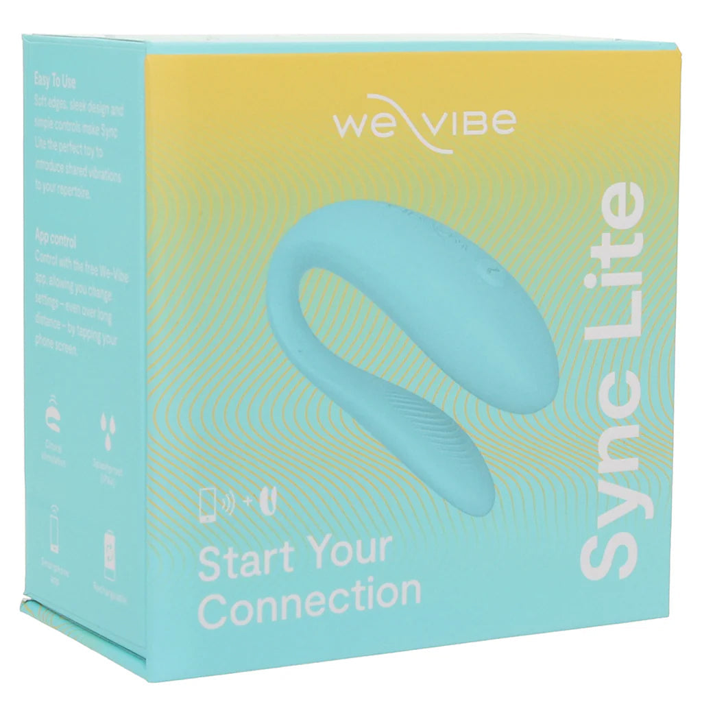 We-Vibe Sync Lite Couple's Vibe in Aqua - Tophatter's Vibrator Deals Online Vibrators > G-Spot Vibrators - Tophatter Daily Deals