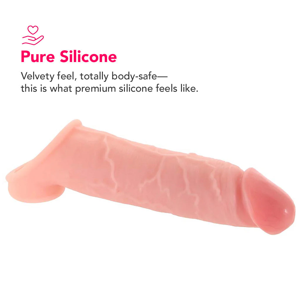 Fantasy X-tensions 2 Inch Enhancer with Strap in Light Male Enhancement > Extenders and Sleeves - Tophatter Daily Deals