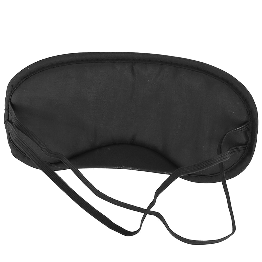 Black & White Satin Eye Mask Bondage and Fetish > Pleasure Masks and Dress Up Play - Tophatter Daily Deals