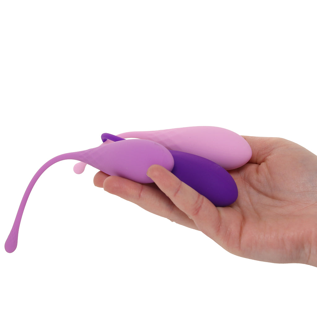 Fantasy For Her Kegel Train-Her Set in Purple Kegel, Ben Wa and Pelvic Health Tools - Tophatter Daily Deals