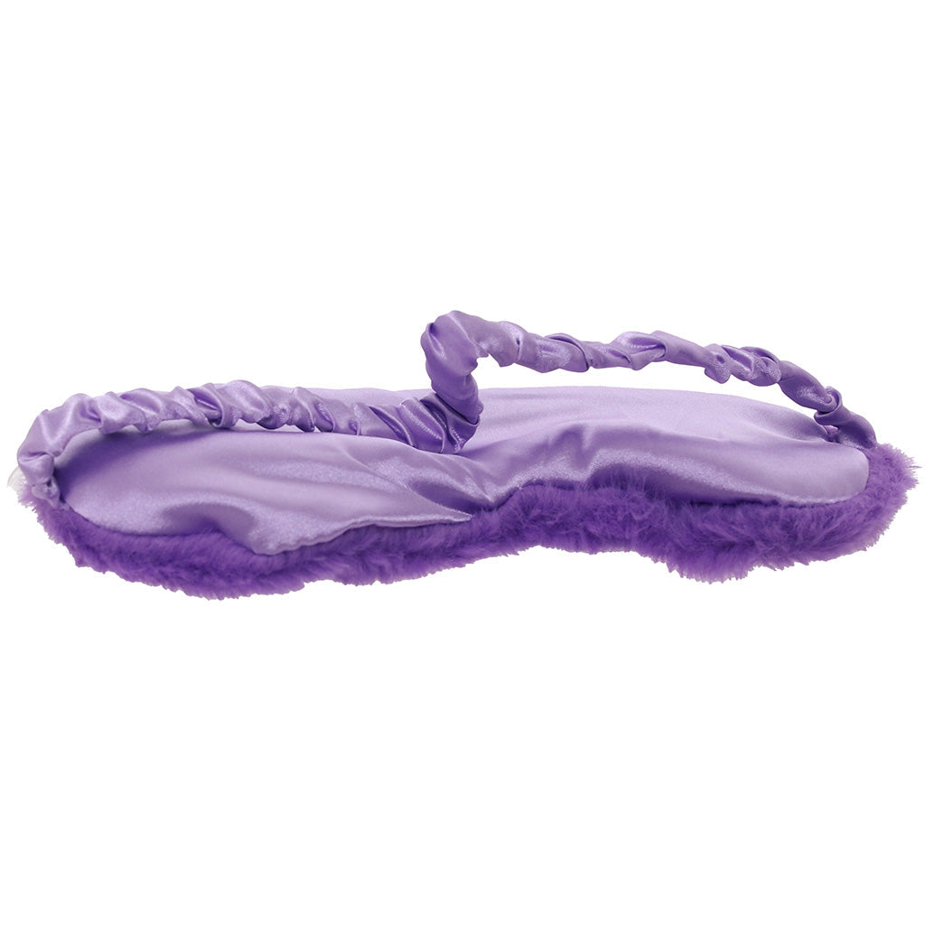Ouch! Fluffy Blindfold in Purple Bondage and Fetish > Pleasure Masks and Dress Up Play - Tophatter Daily Deals