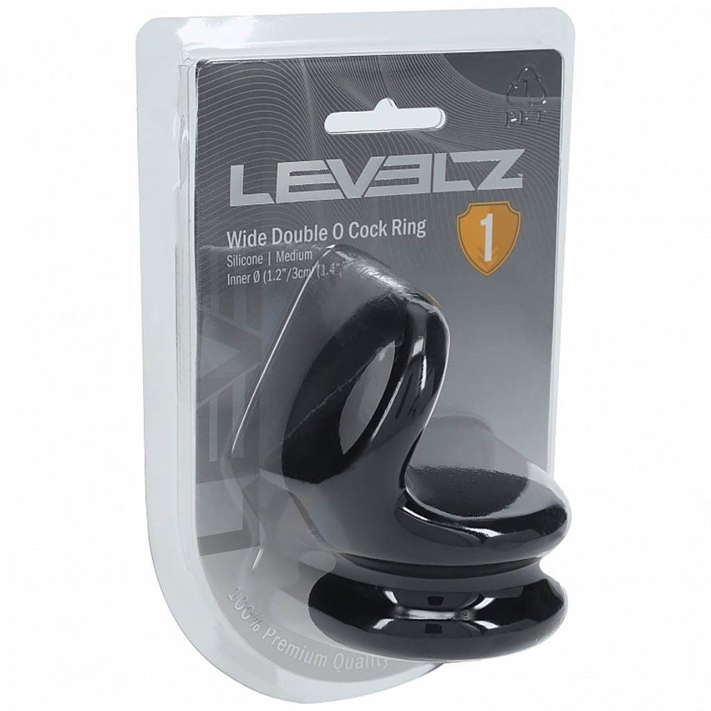 LEVELZ Wide Double O Cock Ring Cock Rings - Tophatter Daily Deals