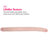 Dr. Skin+ 16.5 Inch Posable Silicone Double Dildo Dildo Sex Toys > Double Ended Dildos - Tophatter Daily Deals