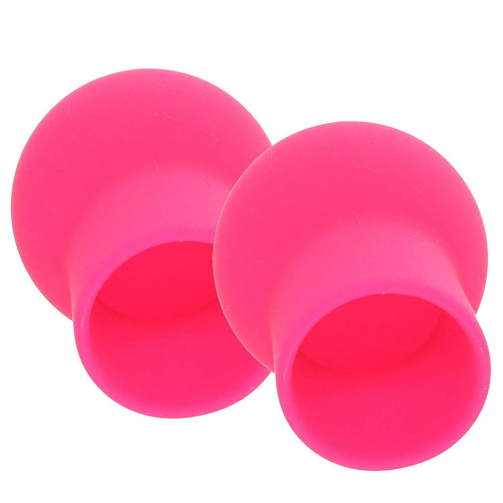 nipple play Silicone Advanced Nipple Suckers in Pink Bondage and Fetish > Nipple Stimulators & Clamps - Tophatter Daily Deals