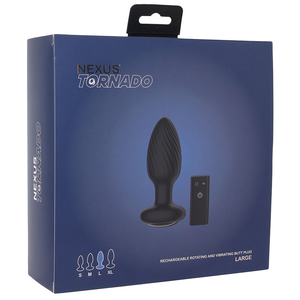 Tornado Remote Rotating Butt Plug Vibe in Large Anal Sex Toys > Butt Plugs - Tophatter Daily Deals
