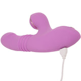 Shegasm Pro-Thrust Suction Rabbit in Pink - Tophatter's Adult Products Vibrators > Rabbit Vibrators - Tophatter Daily Deals