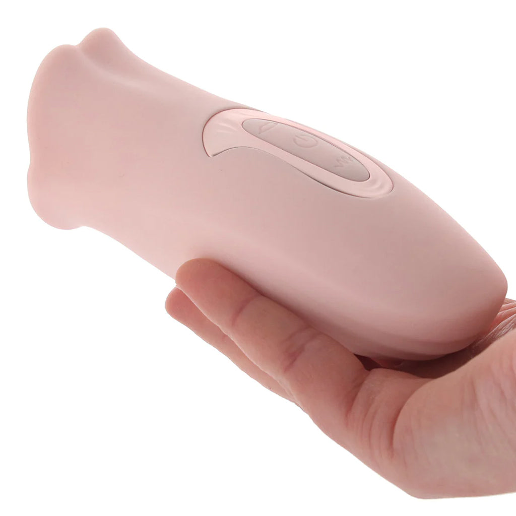 Loveline Kiss Dual Action Suction Vibe Vibrators > Clitoral Stimulators - Tophatter Daily Deals