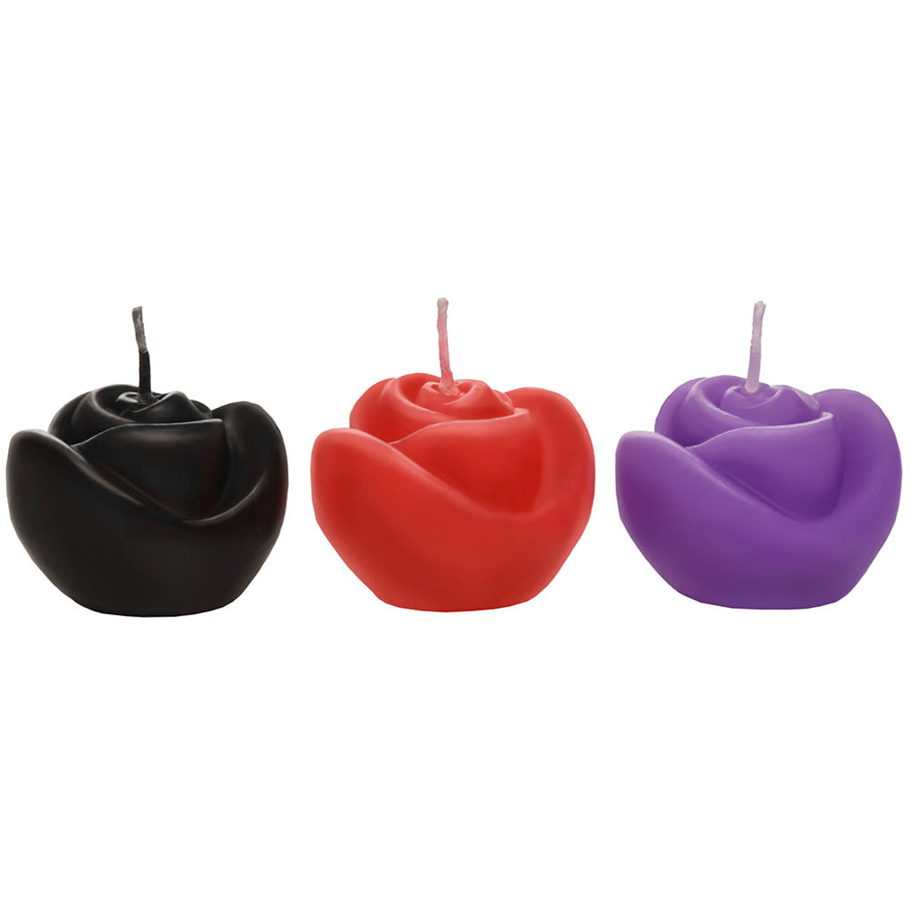 Master Series Fire Garden Drip Candle Trio - Tophatter's Adult Sex Toys Online Bondage and Fetish > Tools & Accessories - Tophatter Daily Deals