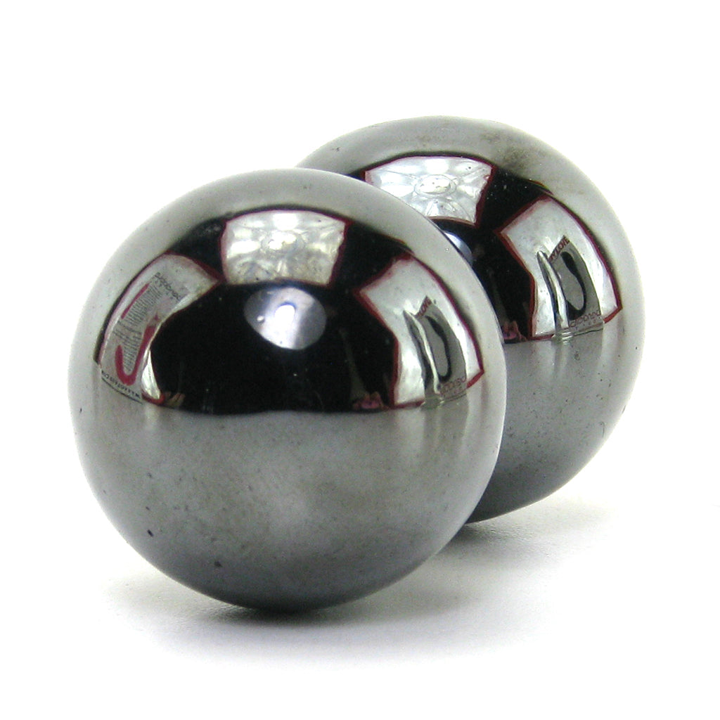Nen-Wa Magnetic Hematite Balls in Black Kegel, Ben Wa and Pelvic Health Tools - Tophatter Daily Deals