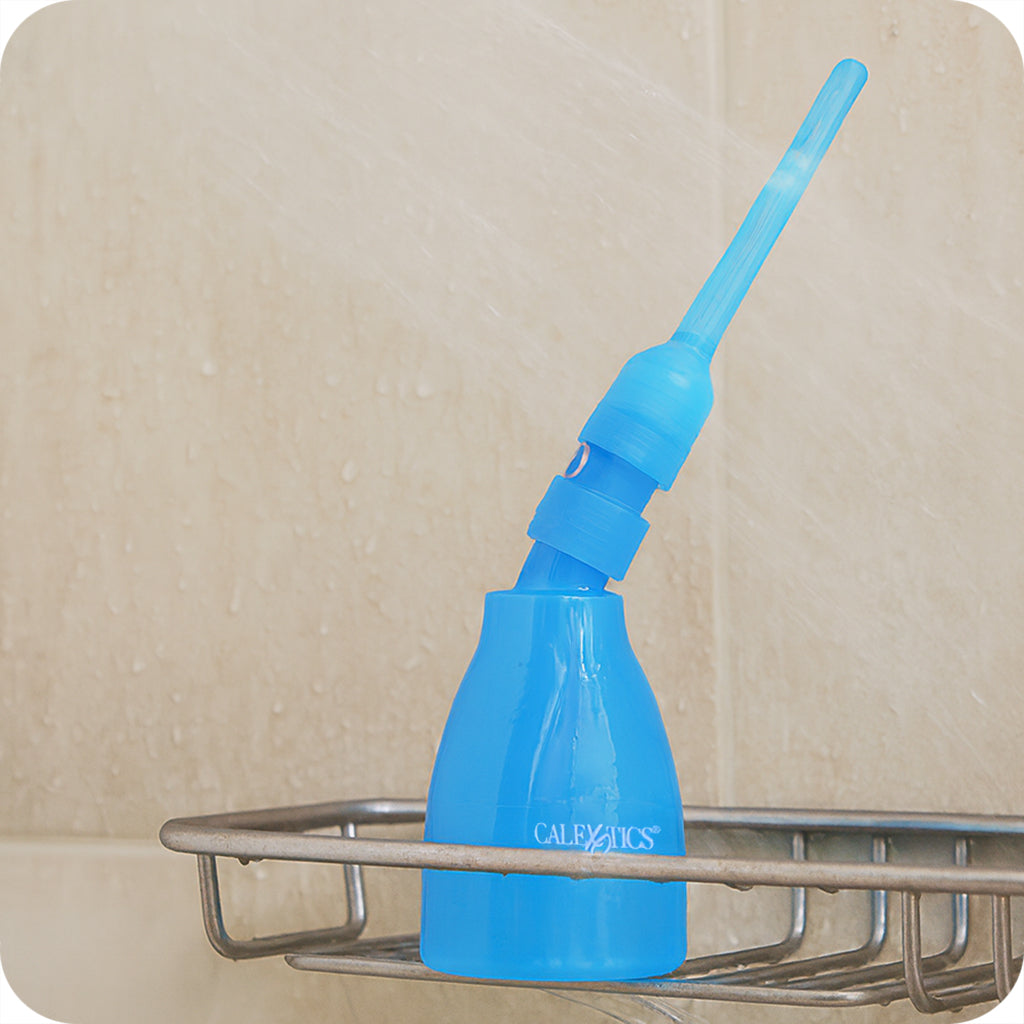 One-Way Ultimate Douche in Blue - Tophatter's Adult Sex Toys Online Anal Sex Toys > Douche and Enema - Tophatter Daily Deals