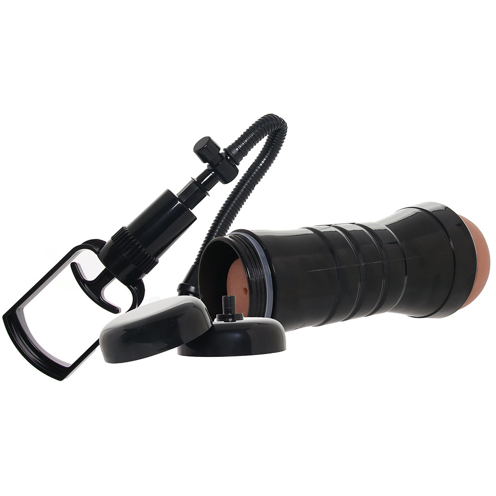 PDX Wet Pussies Super Sucker XXL Stroker in Brown Male Masturbators > Pocket Strokers - Tophatter Daily Deals