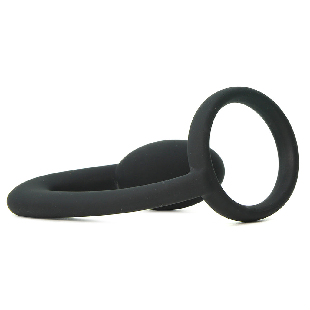 Prostatic Play Explorer Silicone Cock Ring & Prostate Plug Anal Sex Toys > Prostate Massagers - Tophatter Daily Deals