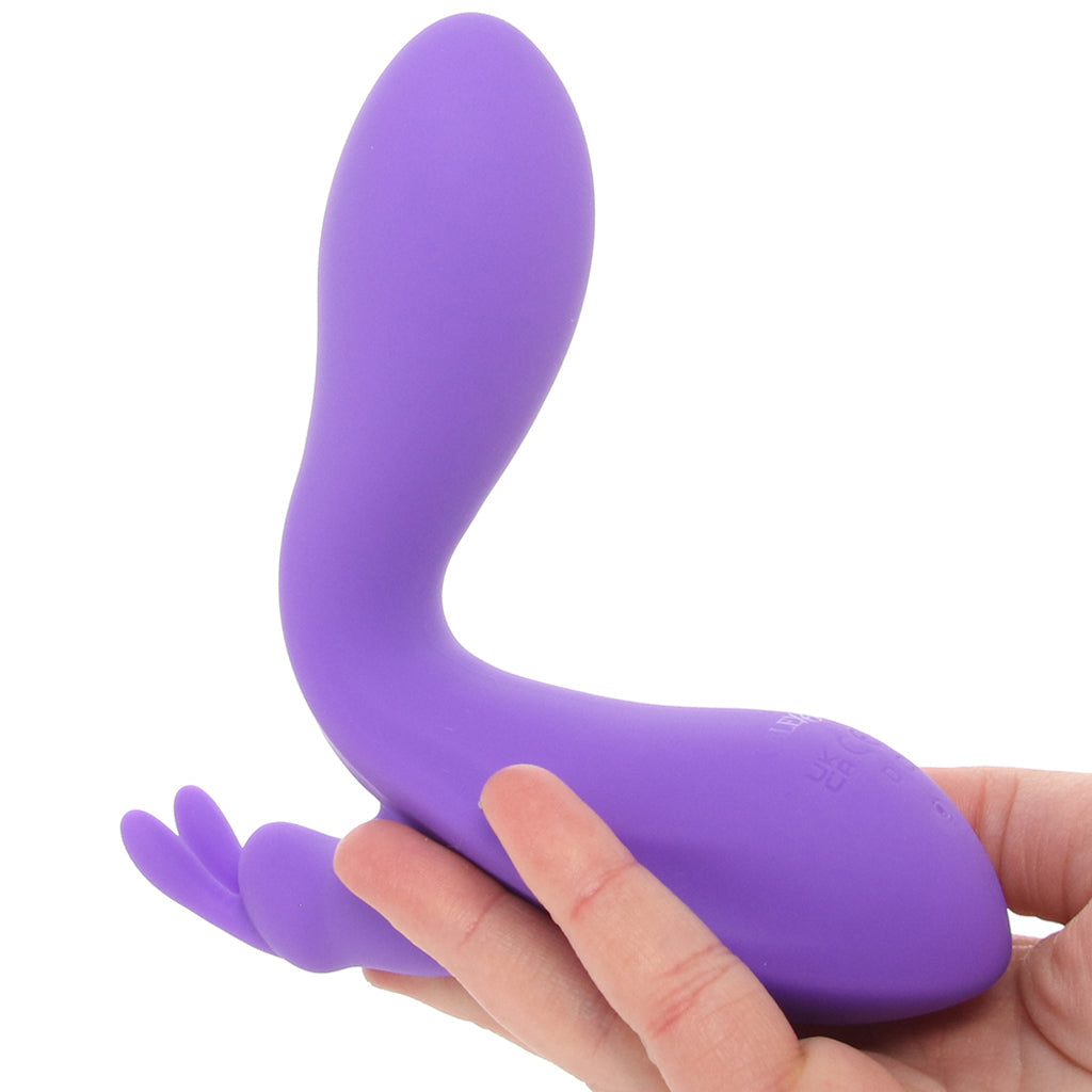 Flex Bend & Hold Double Rumbler Rabbit Vibe Vibrators > Rabbit Vibrators - Tophatter Daily Deals