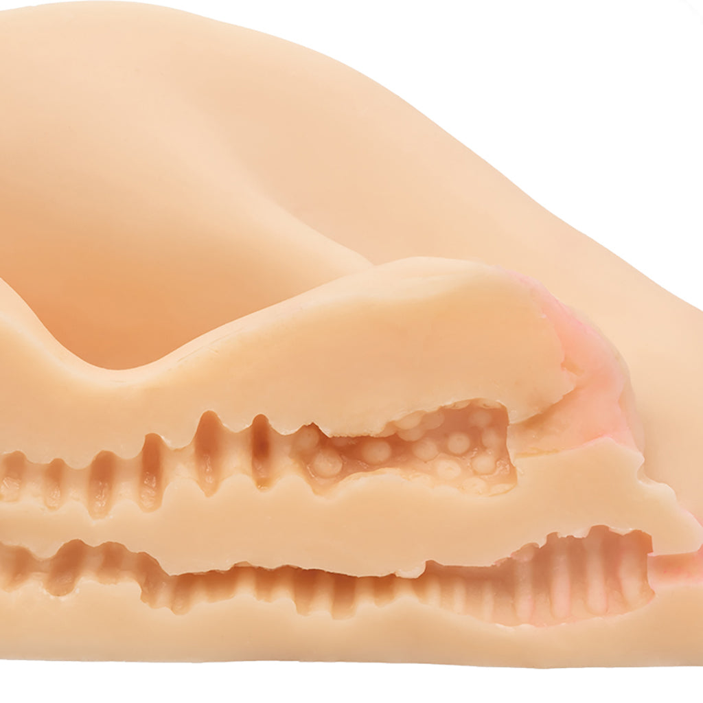 Stroke It Life-Size Pussy Masturbator in Light - Tophatter's Adult Products Male Masturbators > Full Sized - Tophatter Daily Deals