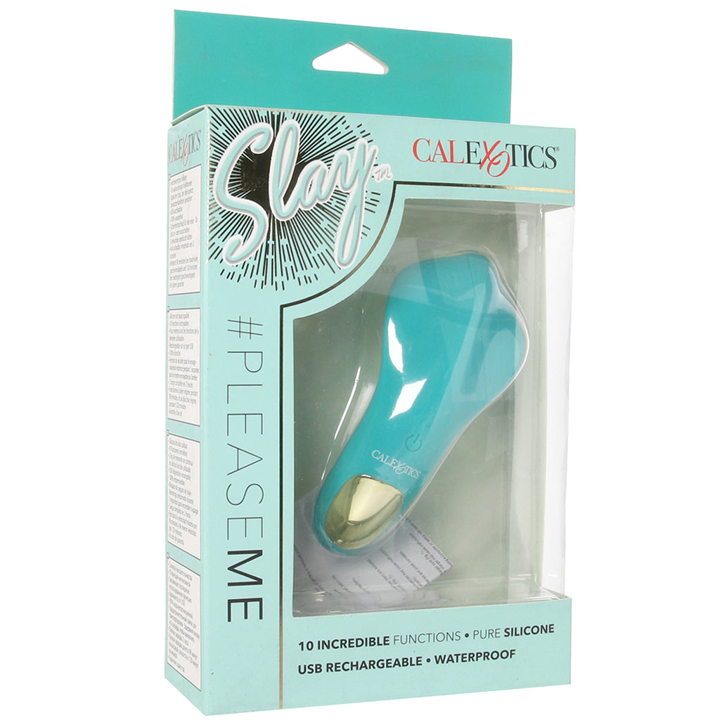 Slay Pleaser Clitoral Stimulator in Teal Vibrators > Clitoral Stimulators - Tophatter Daily Deals