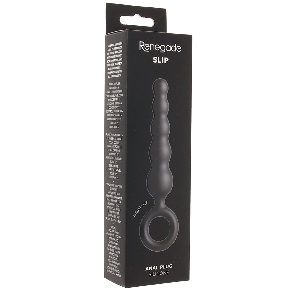 Renegade Slip Beaded Butt Plug Anal Sex Toys > Butt Plugs - Tophatter Daily Deals
